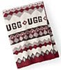 UGG Polaris UGGisle Fair Isle Throw Blanket - Image 2