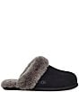 Color:Black/Grey - Image 2 - Scuffette II Suede Slippers