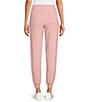 Color:Clay Pink - Image 2 - Sofiana French Terry Jogger Pants