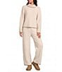 UGG Straight Leg Cable Knit Coordinating Pants - Image 3