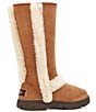 Color:Chestnut - Image 3 - Sunburst Tall Cuffable Sheepskin Boots