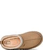 UGG Tazz II Suede Logo Detail Platform Clog Slippers, Sand - Image 5