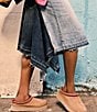 UGG Tazz Suede Platform Clog Slippers, Chestnut - Image 12
