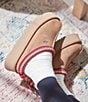 UGG Tazz Suede Platform Clog Slippers, Chestnut - Image 13
