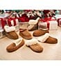 UGG Tazz Suede Platform Clog Slippers, Chestnut - Image 16