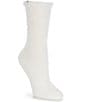 UGG Teddi Cozy Crew Socks, Color:Cream - Image 1