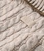 UGG Turtleneck Long Sleeve Cable Knit Coordinating Sweater - Image 6