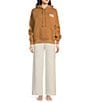 UGG UGG Logo Hoodie, Color:Chestnut - Image 3