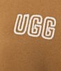 UGG UGG Logo Hoodie, Color:Chestnut - Image 4