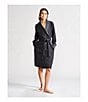 Color:Black Bear Heather - Image 3 - UGG® Duffield II Fleece Shawl Collar Wrap Cozy Robe