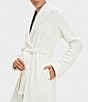 Color:Cream - Image 6 - UGG® Duffield II Fleece Shawl Collar Wrap Cozy Robe