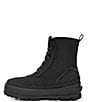 Color:Black - Image 4 - The UGG® Lug Waterproof Leather Lace-Up Boots