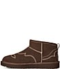 UGG Women's Classic Ultra Mini Western Suede Ankle Booties - Image 4