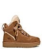 Color:Chestnut - Image 2 - Women's Highmel Suede and Mesh High Top Sneakers