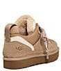 Color:Sand - Image 3 - Women's Lowmel Suede and Mesh Sneakers
