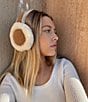 UGG Women's Sheepskin Embroidered Logo Earmuffs - Image 3
