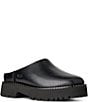 UGG Women's Uptowner Leather Shearling Lined Mules - Image 1