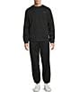 UGG UGG® Xander Relaxed Fit Fleece Jogger Pants, Color:Black - Image 3