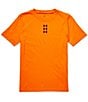 Under Armour Big Boys UA Hoops Triple Logo Tee - Image 1