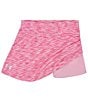 Color:Viral Blue/Pink Twist/White/Rebel Pink - Image 3 - Baby Girls 12-24 Months Short Sleeve Heart Stroke T-Shirt & Color Twist Jersey Skort Set