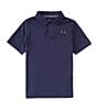 Under Armour Big Boys 8-20 Short Sleeve Performance Polo Shirt, Color:Midnight Navy/Pitch Gray - Image 1