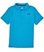 Color:Cosmic Blue - Image 1 - Big Boys 8-20 Short-Sleeve Performance Polo Shirt