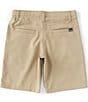 Color:Barley/Halo Gray - Image 2 - Big Boys 8-20 Golf Shorts