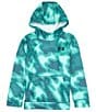 Color:Neo Turquoise - Image 1 - Big Boys 8-20 Long Sleeve UA Armour Fleece Printed Hoodie