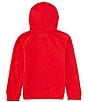 Color:Red - Image 2 - Big Boys 8-20 Logo Long Sleeve Rival Fleece Hoodie