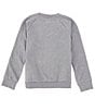 Color:Castlerock Light - Image 2 - Big Boys 8-20 Long Sleeve Rival Fleece Sweatshirt