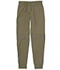 Color:Marine Green - Image 2 - Big Boys 8-20 Pennant Jogger Pants