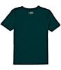 Color:Greenwood - Image 2 - Big Boys 8-20 Short Sleeve Box Camouflage Graphic Logo T-Shirt