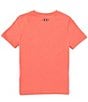 Color:Coho - Image 2 - Big Boys 8-20 Short Sleeve Geodetic Logo T-Shirt