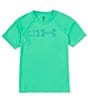 Color:Vapor Green - Image 1 - Big Boys 8-20 Short Sleeve Tech™ Stadium Lights T-Shirt