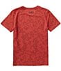Color:Red Solstice - Image 2 - Big Boys 8-20 Short Sleeve UA Tech™ Vent Geode T-Shirt