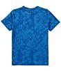 Color:Photon Blue - Image 2 - Big Boys 8-20 Short Sleeve UA Tech™ Vent Geode T-Shirt
