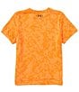 Color:Atomic - Image 2 - Big Boys 8-20 Short Sleeve UA Tech™ Vent Geode T-Shirt