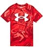 Under Armour Big Boys Short Sleeve Tech Big Logo Printed T-Shirt - Image 1