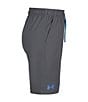 Color:Pitch Gray/Blue Circuit - Image 2 - Big Boys 8-20 Tech Woven Shorts