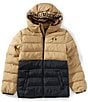 Under Armour Big Boys Pronto Colorblock Puffer Ski Jacket, Color:Camel - Image 1