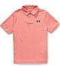 Under Armour Big Boys Short-Sleeve Solid Golf Polo - Image 1