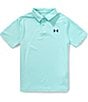 Under Armour Big Boys Short-Sleeve Solid Golf Polo - Image 2