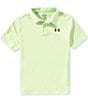 Under Armour Big Boys Short-Sleeve Solid Golf Polo - Image 1