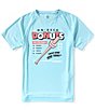 Under Armour Big Boys Tech Donut Baseball T-Shirt - Image 1