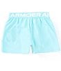 Color:Neo Turquoise - Image 2 - Big Girls 7-16 Play Up Solid Shorts