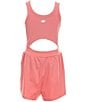 Under Armour Big Girls Sleeveless Runsie Romper - Image 2