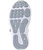 Under Armour Kids' Assert 10 Alternative Closure Running Sneakers (Youth), Color:Halo Gray/Pink Sugar/Iridescent - Image 6