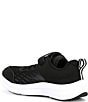 Under Armour Kids' Assert 10 Alternative Closure Running Sneakers (Youth), Color:Black/White/White - Image 3