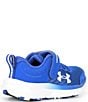 Under Armour Kids' Assert 10 Alternative Closure Running Sneakers (Youth), Color:Team Royal/Black/White - Image 2