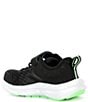 Under Armour Kids' Assert 10 Alternative Closure Running Sneakers (Youth), Color:Black/Mod Gray/Green Shock - Image 3
